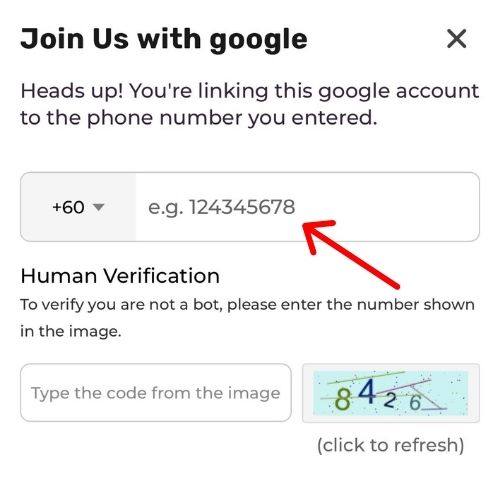 Step 7: Let's Create Your Account