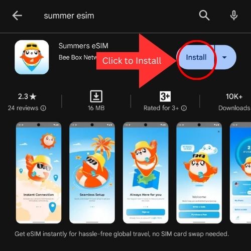 Play Store Search