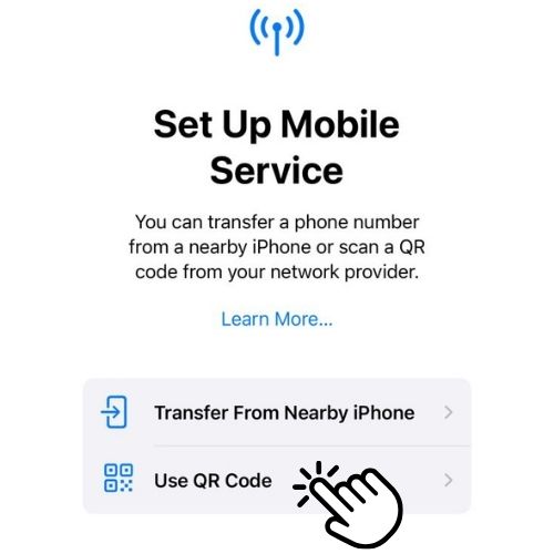 Choose to Enter Details Manually