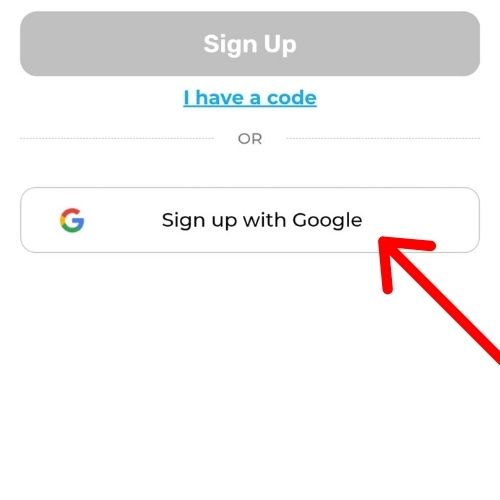 Step 5: Sign Up
